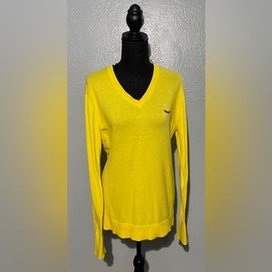 Armani Exchange Bright Yellow Sweater
